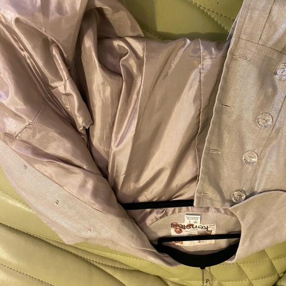 Kensie  Ladies Party Jacket from Macys Size L -worn just a few times Fully lined - Picture 2 of 4